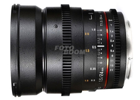 24mm t/1.5 VDSLR II Sony E