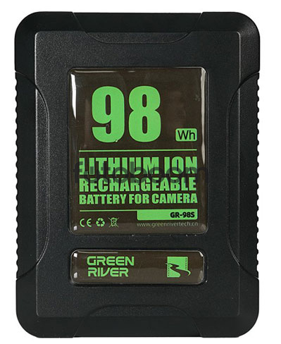 GR-98S (V-Mount, 98Wh, 14.4V) GR-98S (V-Mount, 98Wh, 14.4V)