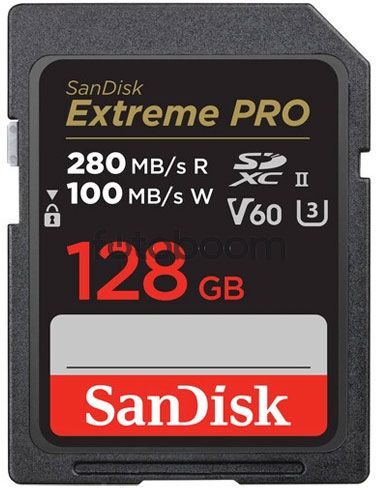 Secure Digital EXTREME PRO SDXC 128GB V60 280MB/s Secure Digital EXTREME PRO SDXC 128GB V60 280MB/s