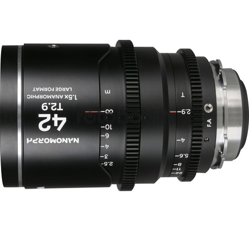 42mm T/2.9 Nanomorph LF 1.5x (Plata, FF, PL+EF) - BLACK FRIDAY LAOWA