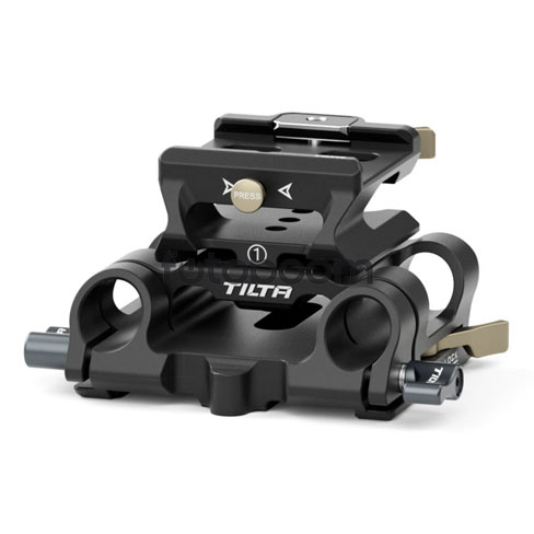 Plato base modular LWS para varillas de 15mm (Tipo I, Negro)