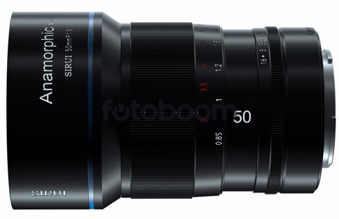 50mm f/1.8 x1.33 Anamórfico Sony E