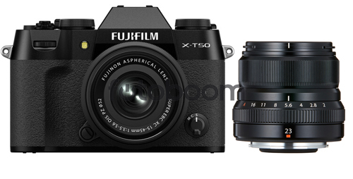 X-T50 Negra + 15-45mm f/3.5-5.6 XC OIS PZ + 23mm f/2 R WR Negro + 200E BONIFICACION X + 10% EXPERIENCE DAY X-T50 Negra + 15-45mm f/3.5-5.6 XC OIS PZ + 23mm f/2 R WR Negro + 200E BONIFICACION X + 10% EXPERIENCE DAY