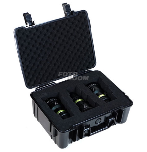 Kit 3 Lentes 35 / 50 / 70mm Cine Anamorfico PL