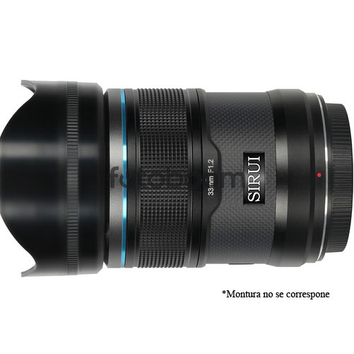 33mm F1.2 Sniper (APS-C, Negro, E-Mount)
