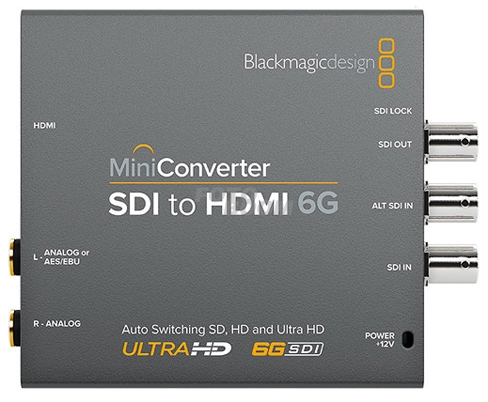 Mini Conversor SDI - HDMI 6G Mini Conversor SDI - HDMI 6G