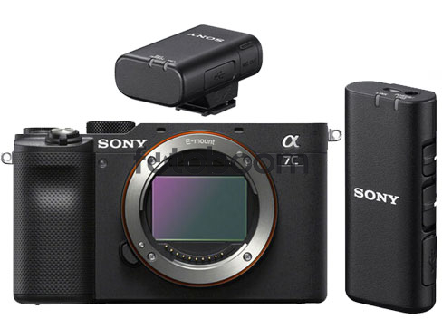Alpha A7C Negra + ECM-W2BT - BLACK FRIDAY SONY