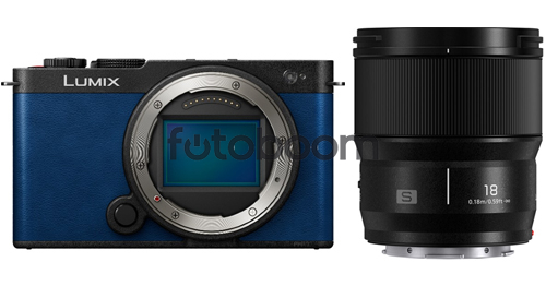 LUMIX S9 + 18mm f/1.8 S Azul - BLACK FRIDAY LUMIX S