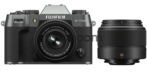 X-T50 Plata Carbón + 15-45mm f/3.5-5.6 XC OIS PZ + 35mm f/2 XC + 200E BONIFICACION X + 10% EXPERIENCE DAY X-T50 Plata Carbón + 15-45mm f/3.5-5.6 XC OIS PZ + 35mm f/2 XC + 200E BONIFICACION X + 10% EXPERIENCE DAY