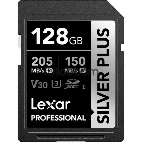 SD Silver Plus UHS-1 128GB V30