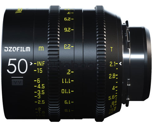 50mm T/2.1 Vespid Prime (FF, PL+EF) - PROMO VESPID DZOFilm