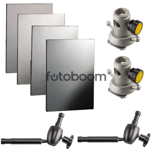 Kit 4x Reflectores Lightstream (7 x 10cm) Kit 4x Reflectores Lightstream (7 x 10cm)