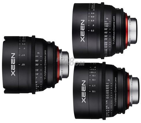 KIT XEEN 24mm/50mm/85mm PL KIT XEEN 24mm/50mm/85mm PL