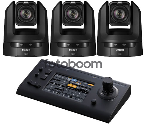 Kit 3x CR-N300 BK + RC-IP100 Kit 3x CR-N300 BK + RC-IP100
