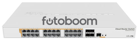 MikroTik Cloud Router Switch CRS328-24P-4S+RM MikroTik Cloud Router Switch CRS328-24P-4S+RM