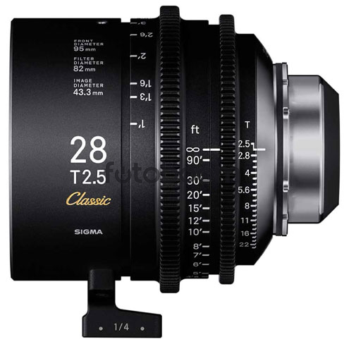 28mm T2.5 Prime Classic FF (i-PL) 28mm T2.5 Prime Classic FF (i-PL)