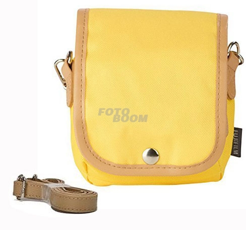 Estuche Instax Mini 8 amarillo + correa Estuche Instax Mini 8 amarillo + correa