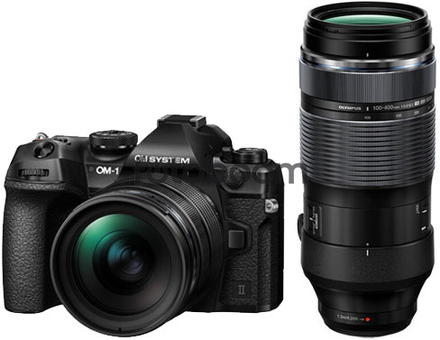 OM-1 Mark II + 12-40mm f/2.8 PRO II + 100-400mm f/5-6.3 IS ED II + 500E BONIFICACION - BLACK FRIDAY OM