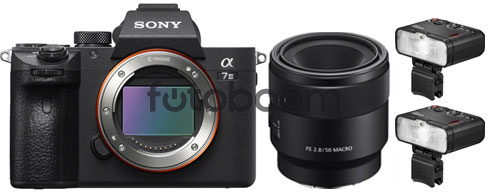Alpha A7MIII + 50mm f/2.8 Macro + MF12-DK1 ODONT KIT - - BLACK FRIDAY SONY