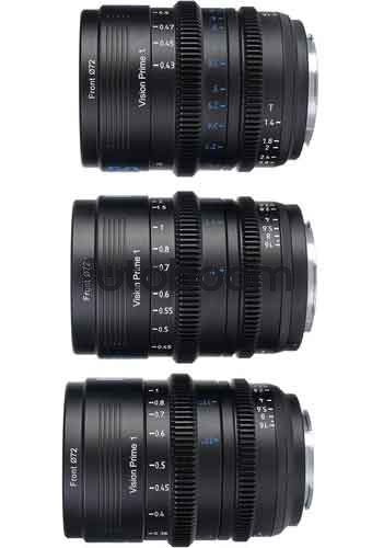 KIT VISION PRIME 24/35/50 (FF, Negro, E-Mount) KIT VISION PRIME 24/35/50 (FF, Negro, E-Mount)