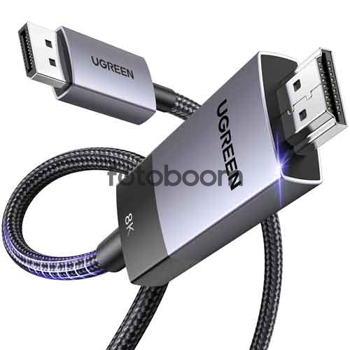 Cable Display Port (DP) a HDMI de 2 mts. Cable Display Port (DP) a HDMI de 2 mts.