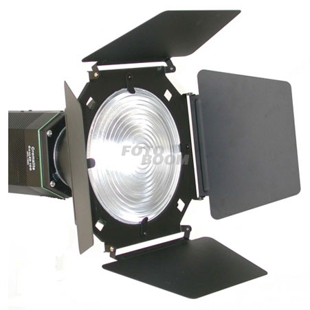 Juego de 4 aletas con Fresnel