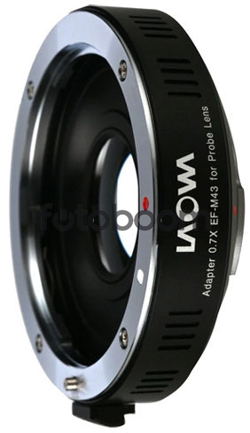Reductor de Focal 0.7x para Probe - Montura EF a Micro 4/3