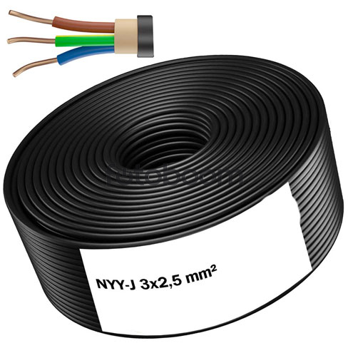 Cable Eléctrico 3 x 2,5mm Cable Eléctrico 3 x 2,5mm