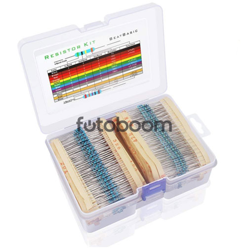 Kit resistores valores variados