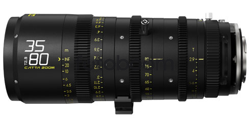 35-80mm T/2.9 Catta Zoom E-Mount (Negro)