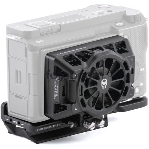 Kit de ventilador Cooling con placa base para ZV-E1 (Negro)
