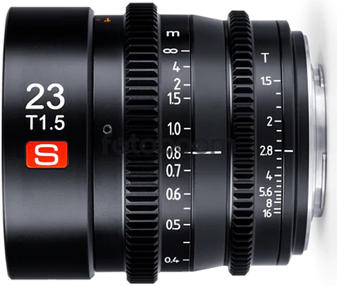 23mm T1.5 - Micro 4/3 23mm T1.5 - Micro 4/3