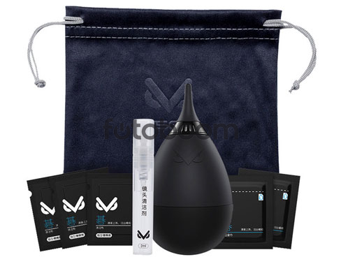 Kit de limpieza de lentes portátil
