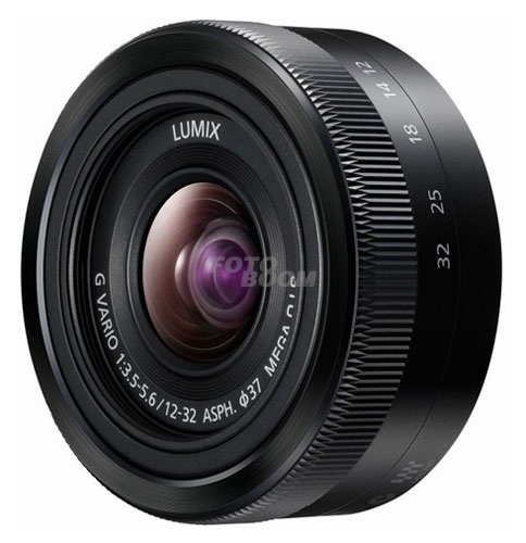 12-32mm f/3.5-5.6 Asph MegaOIS Negro 12-32mm f/3.5-5.6 Asph MegaOIS Negro
