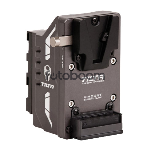 Plato adaptador gris de batería Sony L a V Mount, 1 Plato adaptador gris de batería Sony L a V Mount, 1