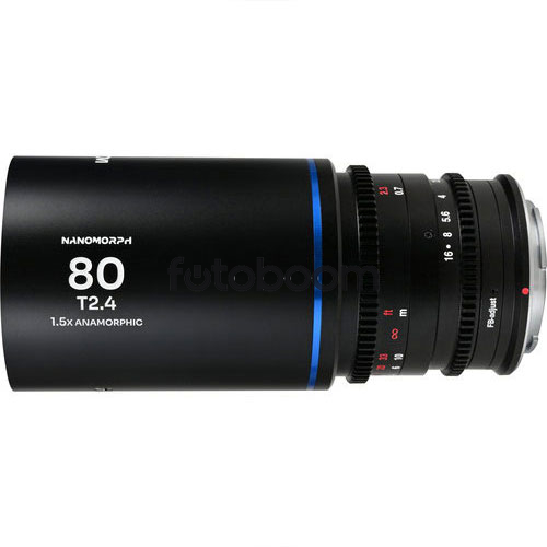 80mm T/2.4 Nanomorph 1.5x (Azul, Sony E) - BLACK FRIDAY LAOWA