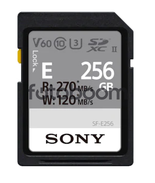 SDXC UHS-II SF-E 256Gb R270Mbs-W120Mbs SDXC UHS-II SF-E 256Gb R270Mbs-W120Mbs