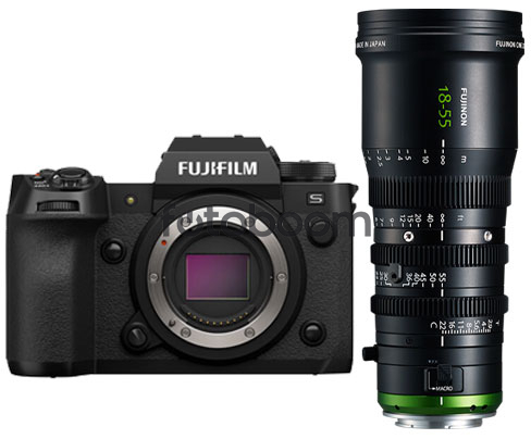 X-H2S + 18-55mm T2.9 MKX Fuji X con 200E Descuento Directo Fuji + 10% EXPERIENCE DAY