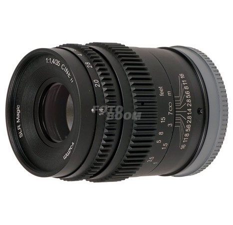 35mm t/1,4 Cine II Sony E 35mm t/1,4 Cine II Sony E