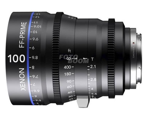 100mm f/2.1 Xenon FF-Prime Montura Canon EF 100mm f/2.1 Xenon FF-Prime Montura Canon EF