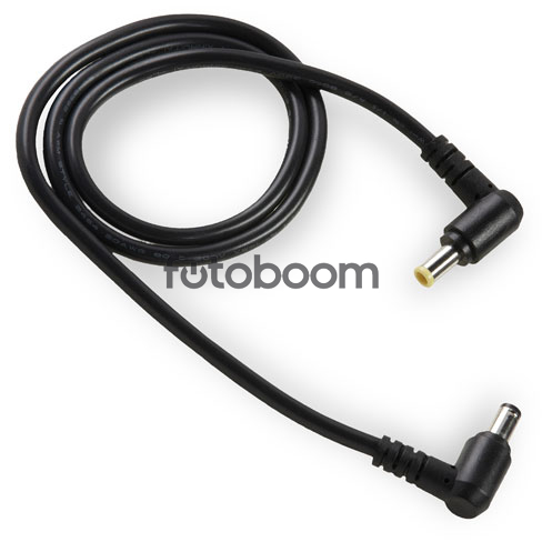 Cable DC Macho 5.5/2.5mm a DC Macho 5.0/3.0mm Cable DC Macho 5.5/2.5mm a DC Macho 5.0/3.0mm