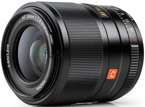33mm f/1.4 AF Sony E