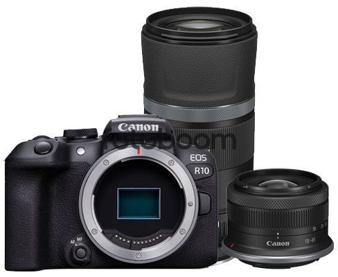 EOS R10 + 18-45mm f/4.5-6.3 IS STM RF-S + 600mm f/11 RF IS STM + CANEST - BLACK FRIDAY CANON