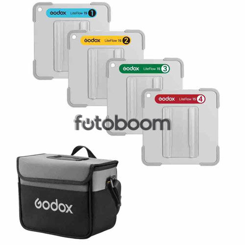 Kit 4x Reflectores LiteFlow (15 x 15cm)