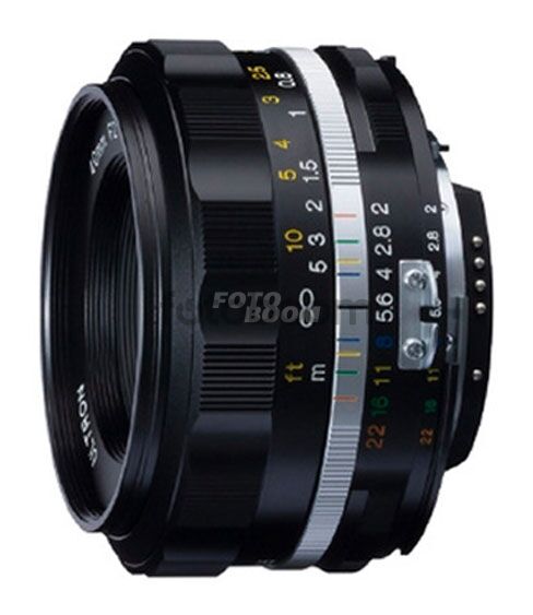 40mm f/2 Ultron SLII-S AIS Negro Nikon