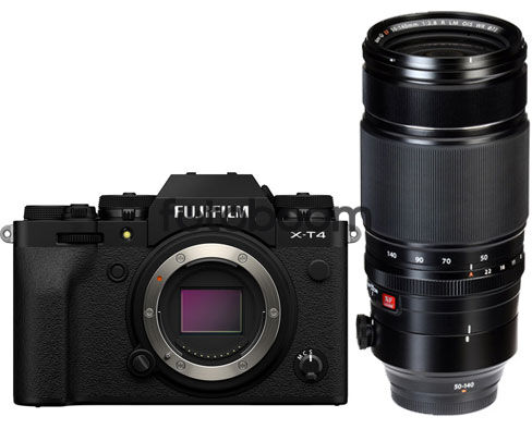 X-T4 Negra + 50-140mm f/2,8 R LM OIS WR con 150E Bonificacion FUJI X