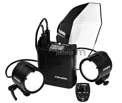 B2 250 AirTTL Kit Location + Air Remote TTL-C + Beauty Dish Blanco + Speedring