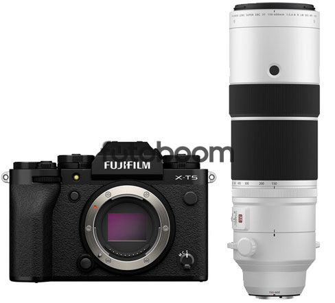 X-T5 Negra + 150-600mm f/5.6-8 R LM OIS WR X + 400E BONIFICACION X + 10% EXPERIENCE DAY