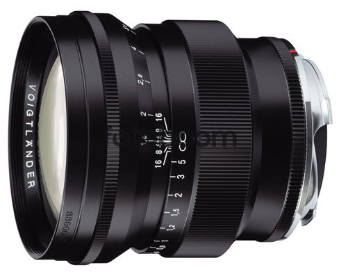 75mm f/1,5 Nokton Aspherical VM