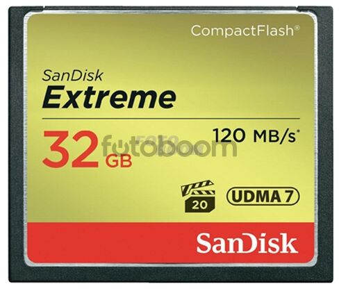 CompactFlash EXTREME 32GB 120Mb/s